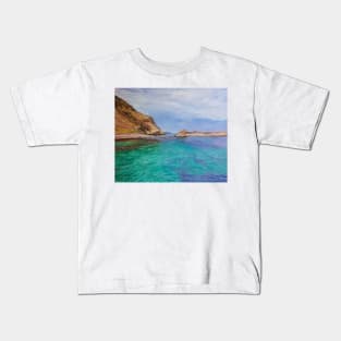 View from Second Valley Jetty in oil Kids T-Shirt